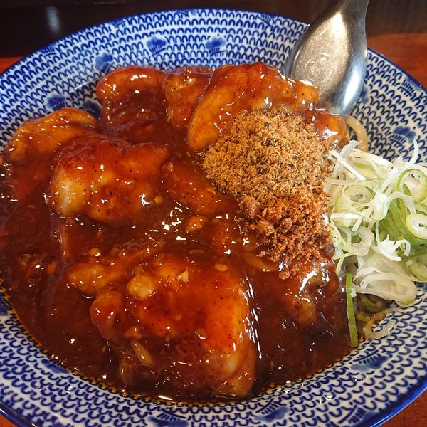 「鶏スタ冷やし大盛800+100円」@ハラールラーメンINAHOの写真