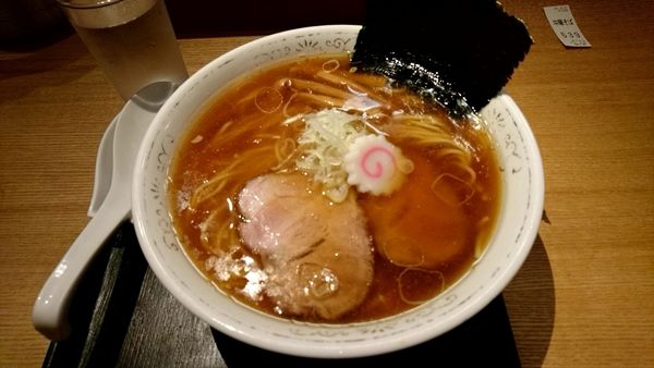 「煮干し醤油スープ_中華そば730円」@中華そば 勝本の写真