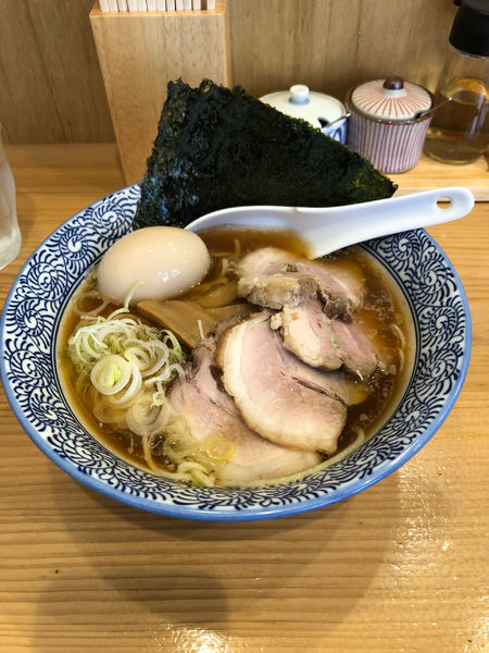 「特製中華そば (1050円)」@中華そば 笑歩の写真