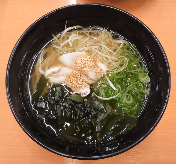 「鯛だし塩ラーメン(330円+税)」@スシロー 川越店の写真