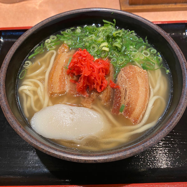 「沖縄そば　¥780」@そば処 琉風の写真