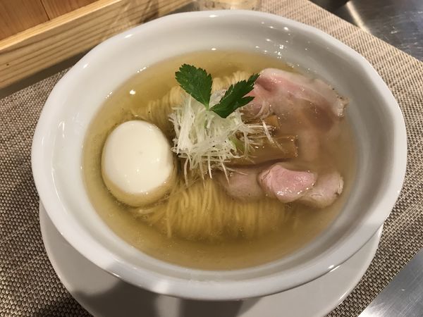 「塩そば(並) 650円」@成城青果の写真