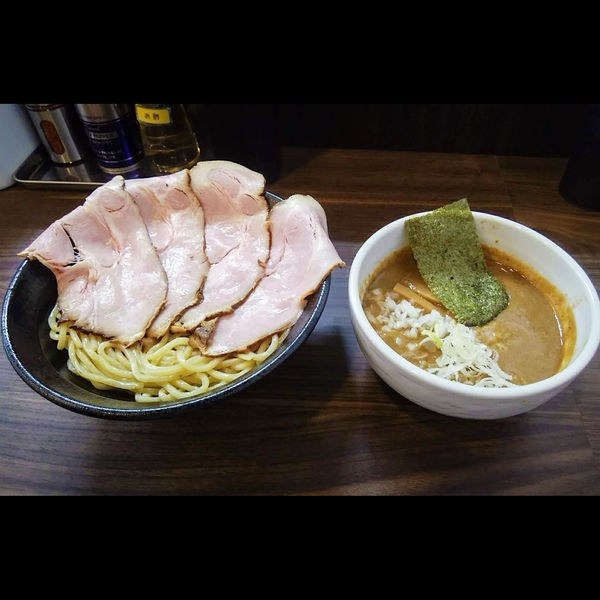 「つけ麵中盛り＋肉増し」@麺処 となみの写真
