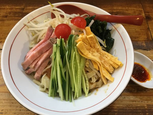「【限定】味噌冷やし中華(¥930)」@東京味噌らーめん 鶉の写真