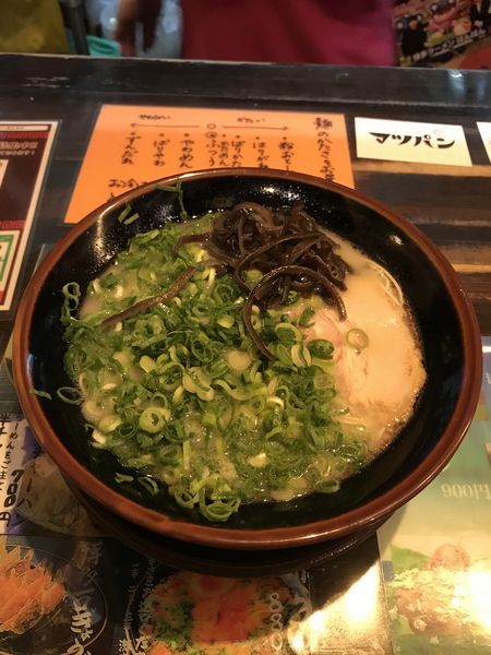 「博多ネギラーメン 780円」@博多らーめん 万々の写真