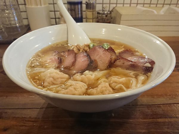 「チャーシューワンタン麺」@らーめん穀雨の写真