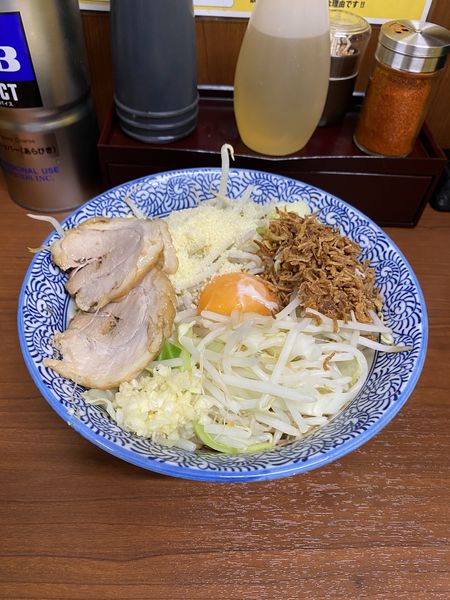 「ミニ(汁なし)」@立川田田の写真