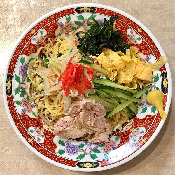 「五目冷し中華550円﻿」@中華食堂 一番館 渋谷桜丘町店の写真