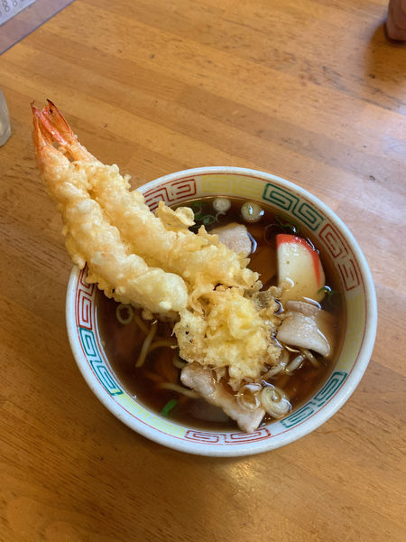 「天ぷら中華そば」@妻木屋の写真