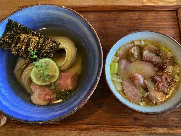 「昆布水のつけ麺 塩：900円」@YOKOKURA STOREHOUSEの写真