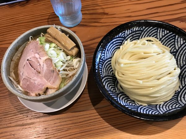 「味噌つけ麺」@麺 一直の写真