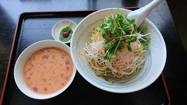 「つけ麺 チリトマト   900円」@KENJUキッチンの写真