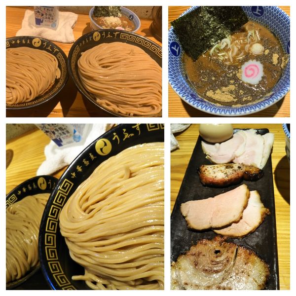 「特製つけ麺特盛」@中華蕎麦うゑずの写真