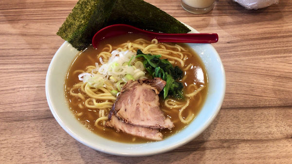 「【限定】吉祥寺武蔵家コラボラーメン・ノーマル 900円」@くじら食堂 nonowa東小金井店の写真
