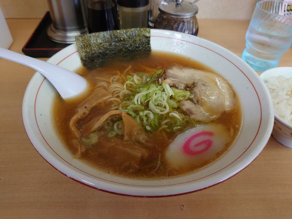 「あっさり中華」@くるまやラーメン 箕輪店の写真