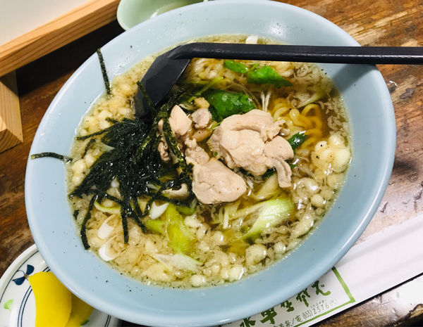 「元祖鳥中華」@手打ち 水車生そばの写真