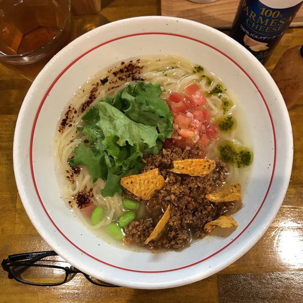 「メキシカンな冷やし麺」@麺屋 ぬまたの写真