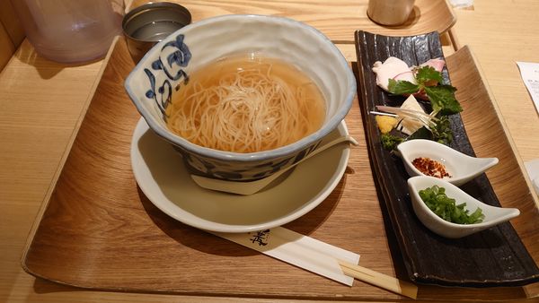 「osaka だしSoba (¥980)」@銀座 篝 ルクア大阪店の写真