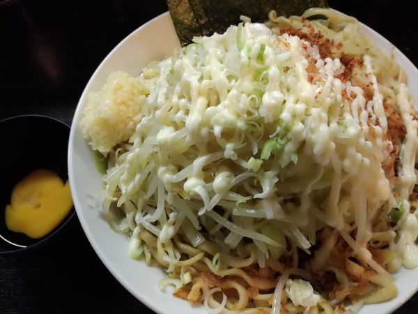 「【限定】アブラソバ:900円(大盛100円、麺まし700g)」@豚星。の写真