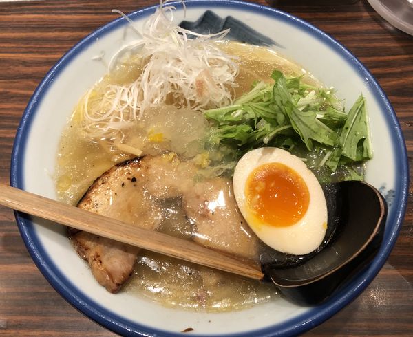 「夏季限定・冷やし柚子塩ラーメン」@AFURI 六本木交差点の写真