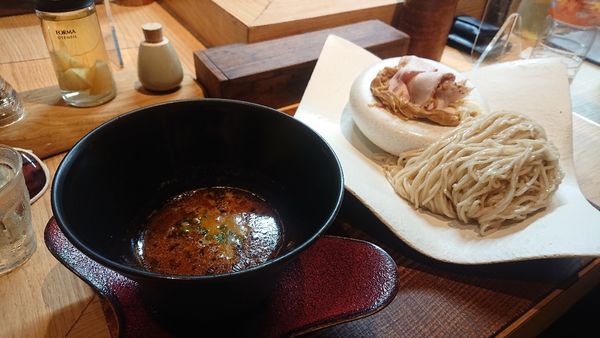 「トマトのイタリアンつけ蕎麦」@芛堂寺の写真