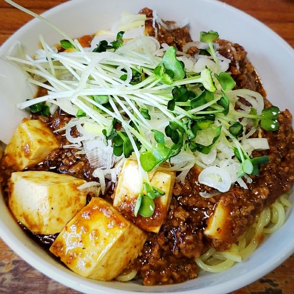 「マーボメン冷し 800円」@えるびすの写真