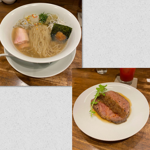 「夏季限定・冷やし梅塩拉麺¥950・他」@創作麺工房 鳴龍の写真