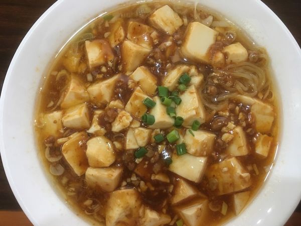 「麻婆豆腐麺 626円」@鉄人 餃子坊の写真