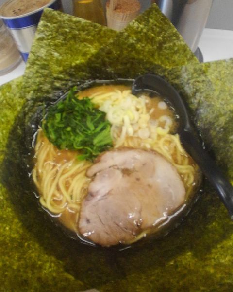 「ラーメン(海苔増し)」@十五家の写真