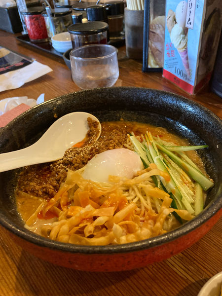 「冷やし坦々麺」@究極ラーメン 横濱家 小平店の写真