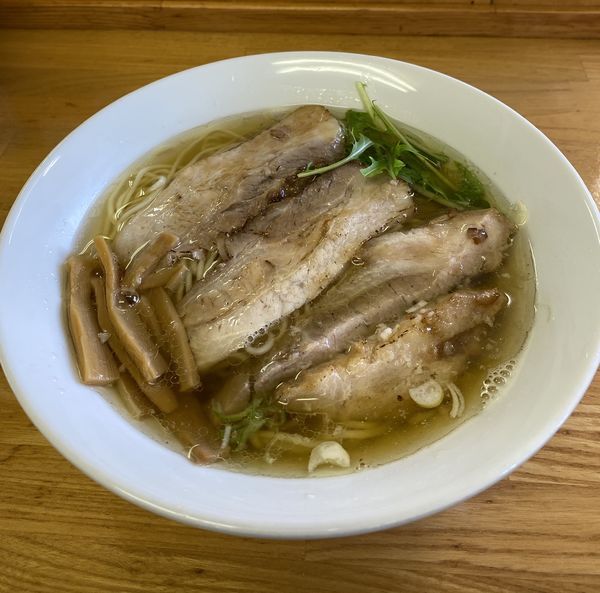 「塩チャーシューメン」@自家製麺 しゅん作の写真
