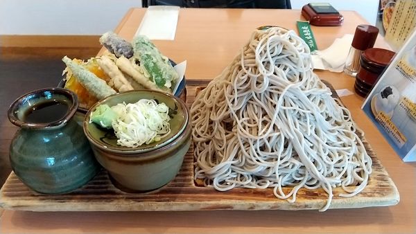 「野菜つけ天(924円)」@味奈登庵 都筑佐江戸店の写真