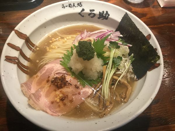 「【夏季限定】青じそ煮干し涼麺(¥900)」@らーめん処 くろ助の写真