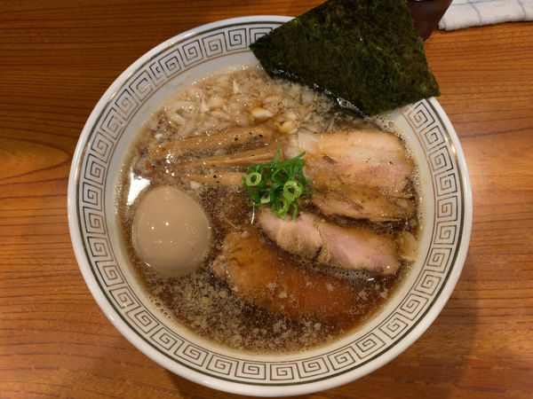 「特製背脂煮干しらーめん1000円」@拉麺 瑞笑の写真