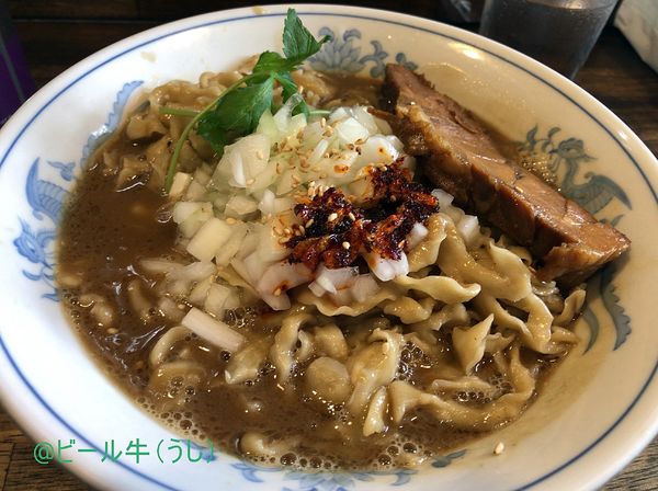 「ニボトン(780円)煮干セメント✖️豚骨」@らーめん梵’s BONES北浦和本店の写真