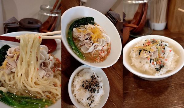 「期間限定『あご冷やしらーめん(￥900)』」@麺処 井の庄の写真