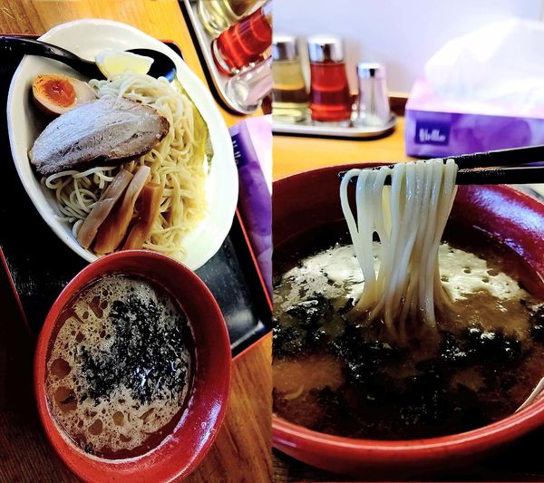 「『旨塩つけ麺+大盛(¥900+100)』」@らぁめん 太陽軒の写真