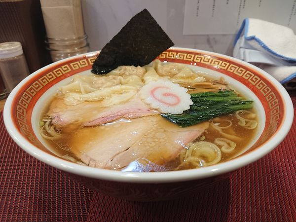 「ワンタン麺」@麺創庵 砂田の写真