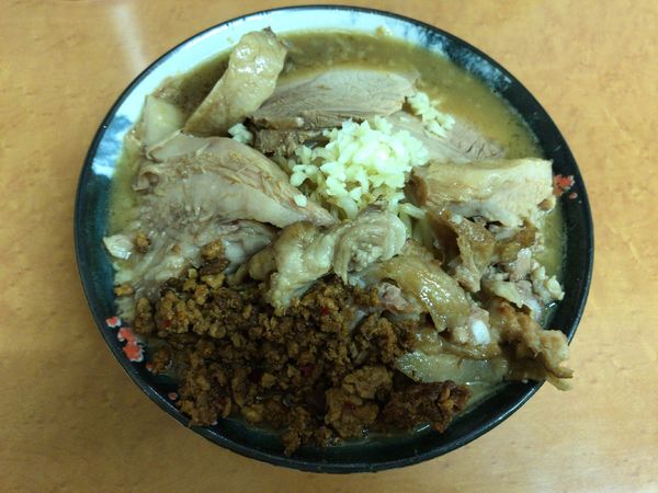 「国産豚セレブラーメン」@豪快なラーメン店 ポークジャンキーの写真