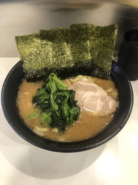 「ラーメン（並）小ライス」@かわむら家の写真