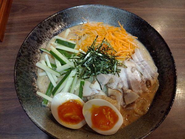 「焼豚冷麺(味玉)」@やきめし屋 植竹の写真