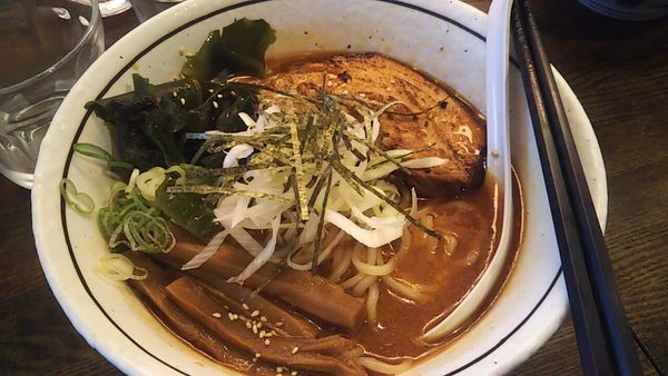 「冷やし味噌らーめん」@中華そば しんの助の写真