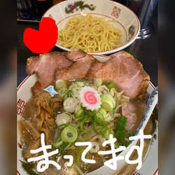 五目つけタンメン（だったかな） 肉増し ✌️