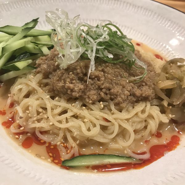 「冷し担々麺　800円」@麺や さい門の写真