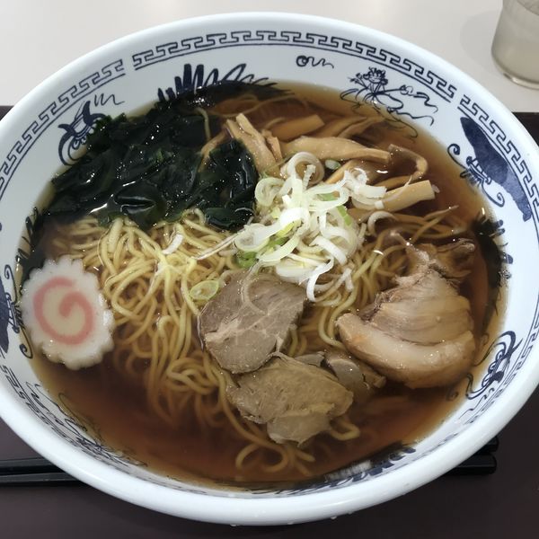 「醤油ラーメン（￥550）」@鮫洲食堂の写真