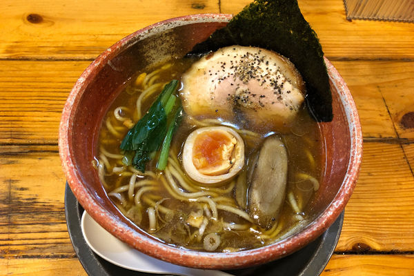 「あってりめん(しょうゆ味)780円」@あってりめんこうじの写真