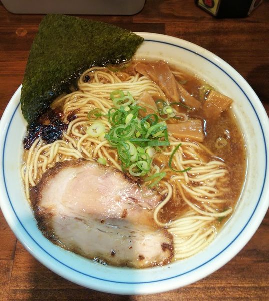 「中華そば大盛り（¥800+120）」@中華そば むらさき山の写真