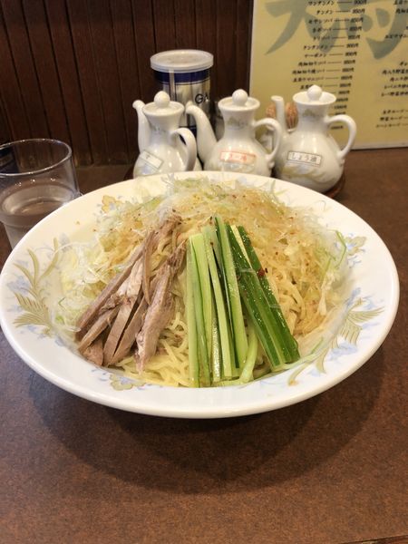 「冷やし葱そば」@鶏舎の写真