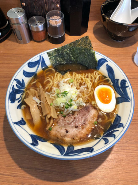 「醤油らーめん(大盛り) 700円」@らーめん勇の写真