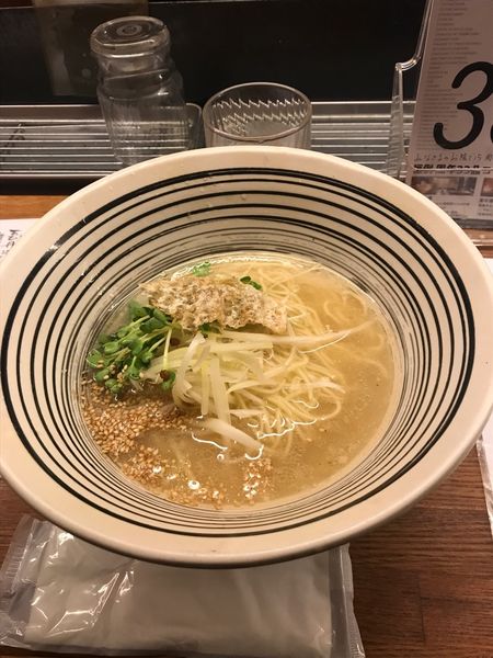 「鯛の塩ラーメン」@堂の浦 駅前店の写真